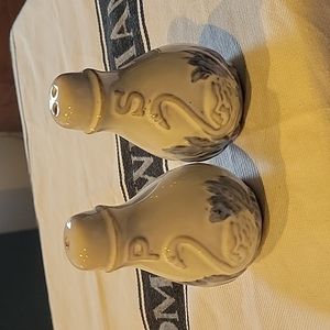 5 For 25.00/Swan Salt n Pepper Shakers,Vintage